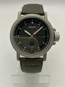 SEIKO IMPACT クォーツ　手巻き蓄電不動品 ジャンク　フルオリジナル　1986年日本製