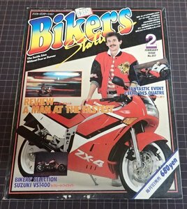 ●「BIKERS STATION NO.017 1989年2月号」　ホンダVFR400R/CR77