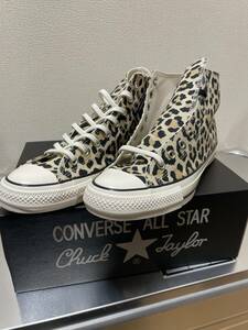 新品未使用　CONVERSE×WACKO MARIA/コンバース×ワコマリア レオパード柄 ハイカット スニーカー 29㎝