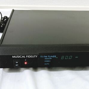 【希少】MUSICAL FIDELITY T1 reference チューナー ミュージカル フィデリティー 英国の画像2