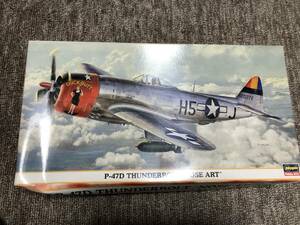 ハセガワ 1/48 アメリカ陸軍　P-47D　サンダーボルト　ノーズアート