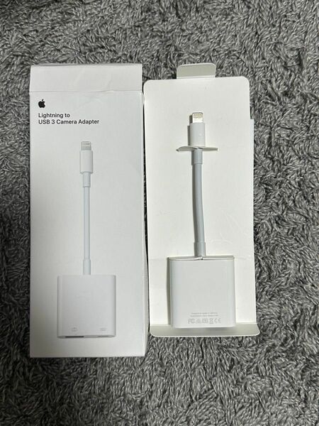 Apple Lightning - USB 3カメラアダプタ