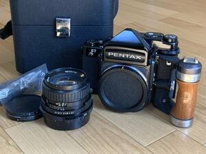 PENTAX 67・smc PENTAX 67 1:2.4 105mm 中古カメラ【福CR-232】