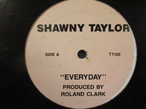 Shawny Taylor ： Everyday 12'' // HOUSE / R&B / 5点で送料無料