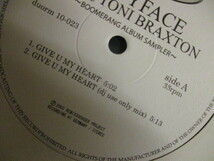 VA( OST ) ： Boomerang Album Sampler 12'' (( Babyface F. Toni Braxton - Give U My Heart dj use only mix / Shanice_画像2