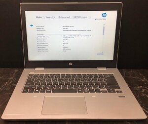 1円～ ■ジャンク HP PROBOOK 645 G4 / Ryzen 3 2300U 2.00GHz / メモリ 8GB / SSD 256GB / 14型 / OS無し / BIOS起動可