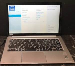 1円～ ■ジャンク 東芝 Dynabook V63/27M / Core i5 4210U 1.70GHz / メモリ 8GB / SSD 128GB / 13.3型 / OS無し / BIOS起動可