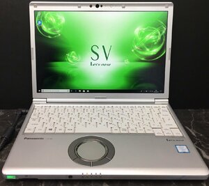 1 jpy ~ # Junk Panasonic LET'S NOTE SV7 / Core i5 8350U 1.70GHz / memory 8GB / SSD 256GB / 12.1 type / OS equipped / BIOS start-up possible 