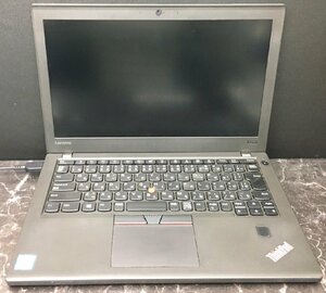 1円～ ■ジャンク LENOVO ThinkPad X270 / 第7世代 / Core i5 7300U 2.60GHz / メモリ 8GB / ストレージ無し / 12.5型 / 通電可