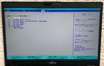 1円～ ■ジャンク 富士通 LIFEBOOK U939/B / 第8世代 / Core i5 8365U 1.60GHz / メモリ 8GB / SSD 256GB / 13.3型 / OS無し / BIOS起動可_画像2