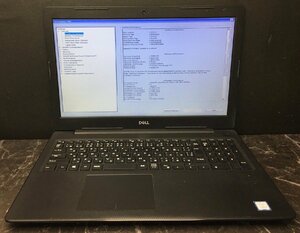 1円～ ■ジャンク DELL INSPIRON 3581/ 第7世代 / Core i3 7020U 2.30GHz / メモリ 4GB / HDD 1TB / DVD / 15.6型 / OS無し / BIOS起動可