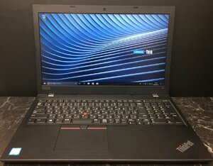 1円～ ■ジャンク LENOVO ThinkPad L580 / Core i5 8250U 1.60GHz / メモリ 8GB / HDD 500GB / 15.6型 / OS有り / BIOS起動可