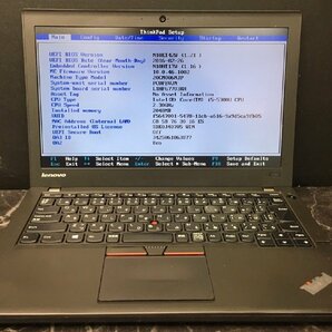 1円～ ■ジャンク LENOVO ThinkPad X250 / 第5世代 / Core i5 5300U 2.30GHz / メモリ 2GB / SSD 128GB / 12.5型 / OS無し / BIOS起動可の画像1