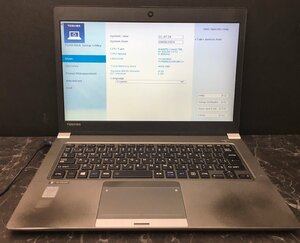 1円～ ■ジャンク 東芝 Dynabook R634/M / Core i5 4310U 2.00GHz / メモリ 4GB / SSD 128GB / 13.3型 / OS無し / BIOS起動可