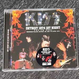 KISS Detroit 1974 1st NIGHT Pre-FM Reel 付属品あり