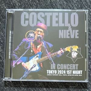 Elvis Costello Tokyo 2024 1st Night 2CD