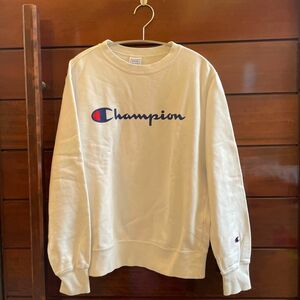 メンズ　 チャンピオン Champion トレーナー　 スウェット　白　ホワイト　M