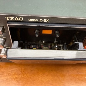 TEAC ティアック C-3X ステレオカセットデッキ テープレコーダー ジャンク レストア用に ￥1,000-スタートの画像4