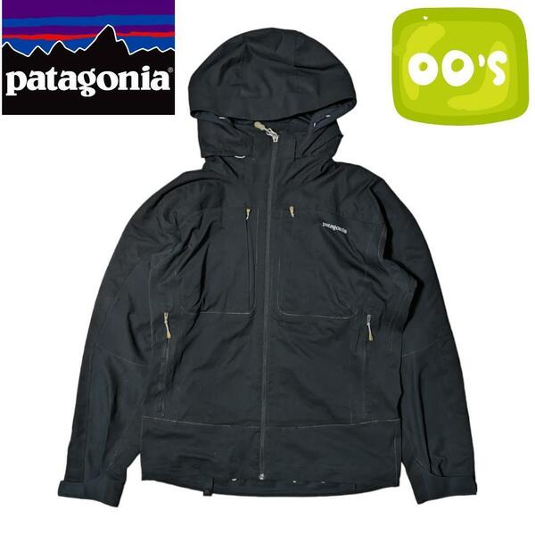 patagonia ライトスモークフラッシュジャケット パタゴニア ブラック マウンテンパーカー シェルジャケット