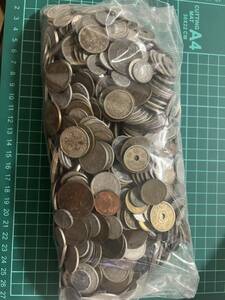 古銭まとめ　2.1kg コイン 古銭 銭 銅貨 日本その他　大量硬貨 