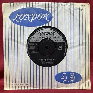 ◆UKorg7”s!◆THE CRYSTALS◆THEN HE KISSED ME◆の画像3