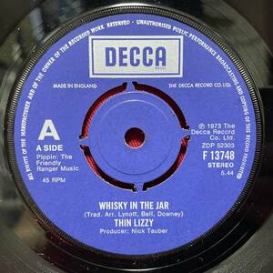 ◆UKorg7”EP!◆THIN LIZZY◆WHISKY IN THE JAR◆