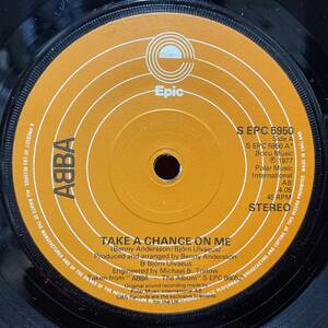 ◆UKorg7”s!◆ABBA◆TAKE A CHANCE ON ME◆