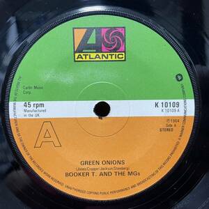 ◆UK7”s!◆BOOKER T. AND THE MG'S◆GREEN ONIONS◆