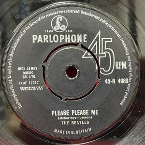 ◆1円開始!◆UKorg7”s!◆THE BEATLES◆PLEASE PLEASE ME◆