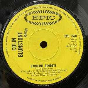 ◆1円開始!◆UKorg7”s!◆COLIN BLUNSTONE◆CAROLINE GOODBYE◆MONO!!◆