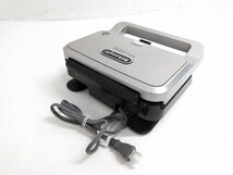 ▲ 展示品 DeLonghi デロンギ SW13ABCJ-S マルチグリル エブリデイ サンド＆ワッフルメーカー 欠品あり 0411C-13 @80 ▲_画像1