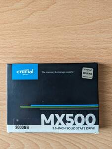 Crucial SSD 2000GB 内蔵2.5インチ 7mm MX500