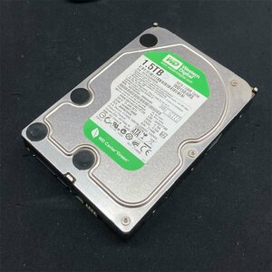 状態正常 3.5インチ 1.5TB 1個 5400rpm SATA接続 ★ Western Digital WD15EARS 電源投入回数 2461回 使用時間 13267時間 #6-080