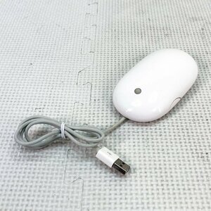  wire mouse operation verification settled * Apple Mighty Mouse A1152 USB connection click excellent #2591-K