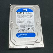 状態正常 3.5インチ 500GB 7200rpm 1個 SATA接続 ★ WesternDigital WD5000AZLX 電源投入回数 42330回 使用時間 4622時間 #6-149_画像2