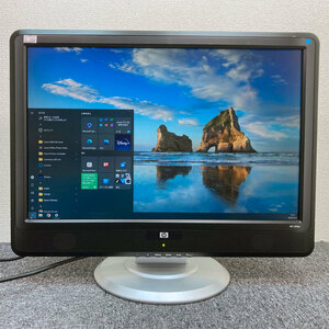  used wide liquid crystal monitor * HP V216W 20.7 -inch wide resolution :1680×1050 WSXGA+ VGA speaker built-in power supply cable attaching 