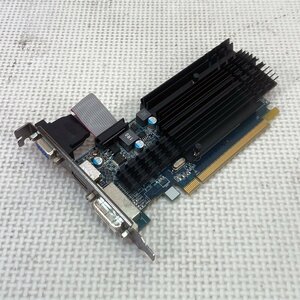 中古グラフィックカード 動作確認済 WinXP～Win10 LINUX ★ SAPPHIRE AMD Radeon HD 6450 GDDR3 1024MB 64bit VGA/DVI/HDMI #2654-K