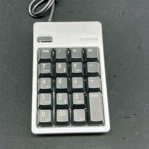 【メール便対応】 複数出品 USB接続 テンキーボード ★ ELECOM TK-BT3 TAB/NumLockキー付 #2669-K_画像2