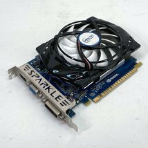 中古グラフィックカード 表示確認済 Vista～Win11 LINUX ★ SPARKLE NVIDIA GeForce GTX 650 GDDR5 1024MB 128it VGA/DVI/HDMI #2714-K_画像1