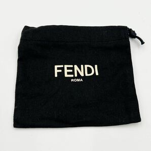 【未使用級】FENDI フェンディ 二つ折り メンズ ズッカ FF ダイアゴナル レザー 折り財布 コンパクト 小銭入れ カードケース 革 ウォレットの画像10