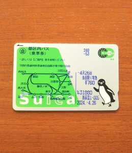 Suica カード 無記名 スイカ デポジットのみ モバイルSuica未登録 送料無料 ※印字あり