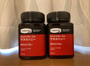 【新品】コンビタ マルチフローラル マヌカハニー MGO 30+ 500g 2個セット 