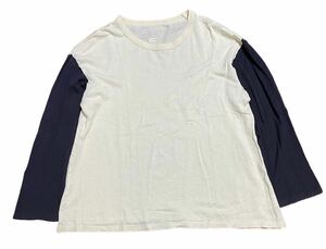 税込定価44000円 20aw visvim BASEBALL TEE L/S ビズビム ベースボール カットソー ネイビー ４