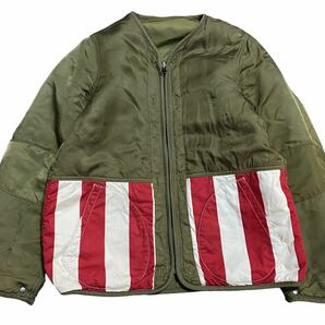 19ss visvim 0119105013022 IRIS LINER JKT KHAKI ビズビム アイリス ライナージャケット カーキ 2の画像1