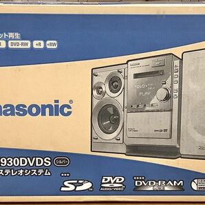 1円〜 未使用品 Panasonic D-dock ミニコンポ SC-PM930DVD HDCD MDLP SDカード録音 5CDチェンジャーの画像1