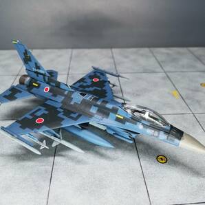 408 1/144 F-16J(F-2A) デジタル洋上迷彩 #550 仮想航空自衛隊 第8飛行隊 ブラック・パンサーズ 福岡県 築城基地 戦闘機の画像2