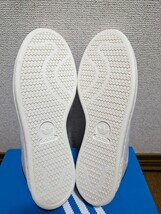 未使用 アディダス スタンスミス LUX HP2201 クリームホワイト オフホワイト パントーン adidas stansmith 白緑 グリーン 革 レザー 29.0cm_画像8