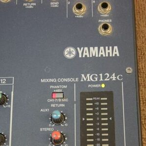 YAMAHA MG124C ヤマハ ミキシングコンソール ミキサー ジャンクの画像3