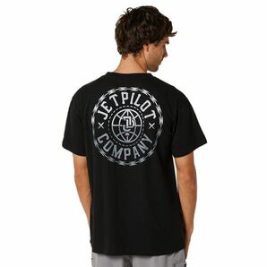 ジェットパイロット JETPILOT Tシャツ セール 20%オフ 送料無料 ハードコア メンズ Tシャツ S22608 ブラック XLの画像3