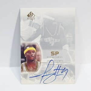 UPPER DECK 2002-03 SP AUTHENTIC Jermaine O’neal SP SIGNATURES 直書き サイン auto autograph